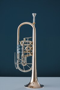 Galileo C-Trompete Modell 44 Raw Egger Swiss Made Brass Zirnbauer